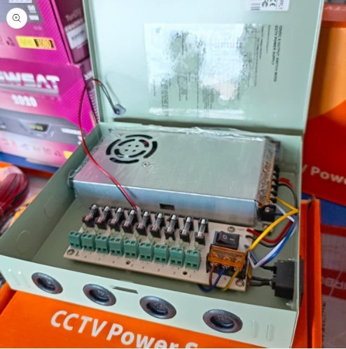 9 Ways CCTV Power Supply Box
