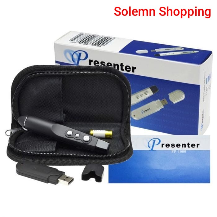 Wireless USB Laser Presenter PP-1000