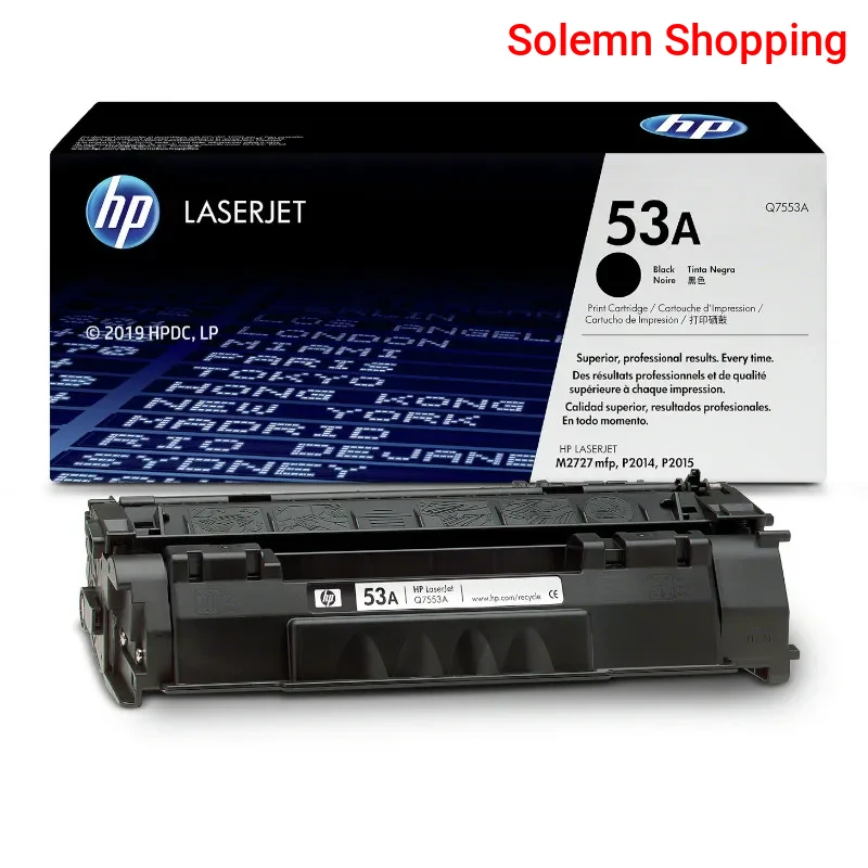 HP 53A Black Original LaserJet Toner Cartridge