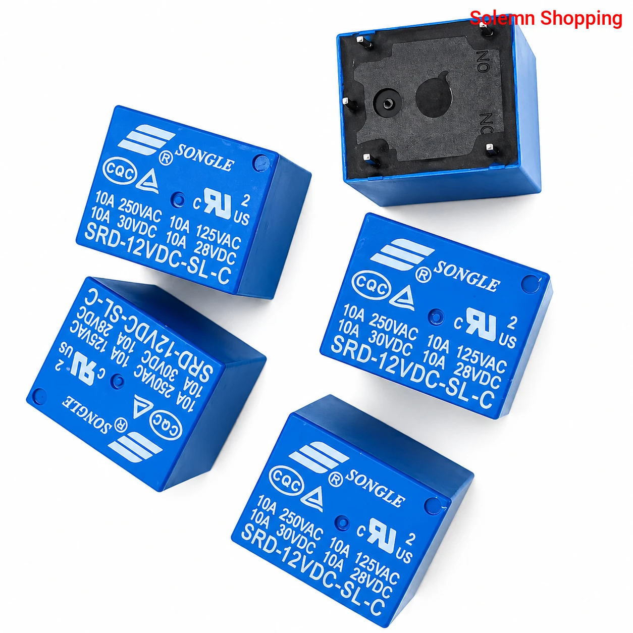 12v 10A relay 12VDC  5pin