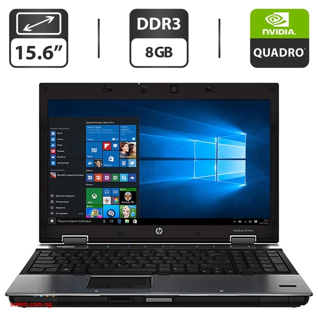HP EliteBook 8540w Mobile Workstation Laptop, Core i7