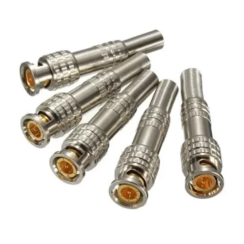 BNC Connectors for CCTV Camera- Set of 5Pcs