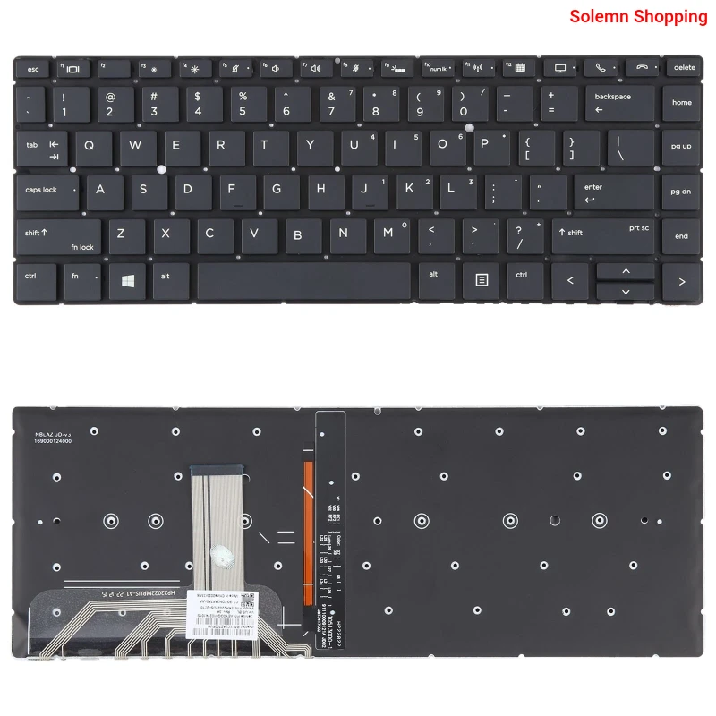 HP EliteBook x360 1040 G5 Laptop Keyboard with Backlight