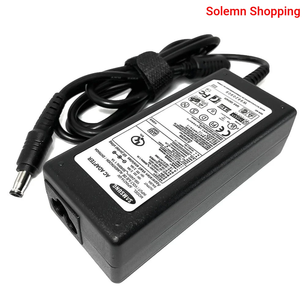 Samsung Laptop Charger 19V 3.16A