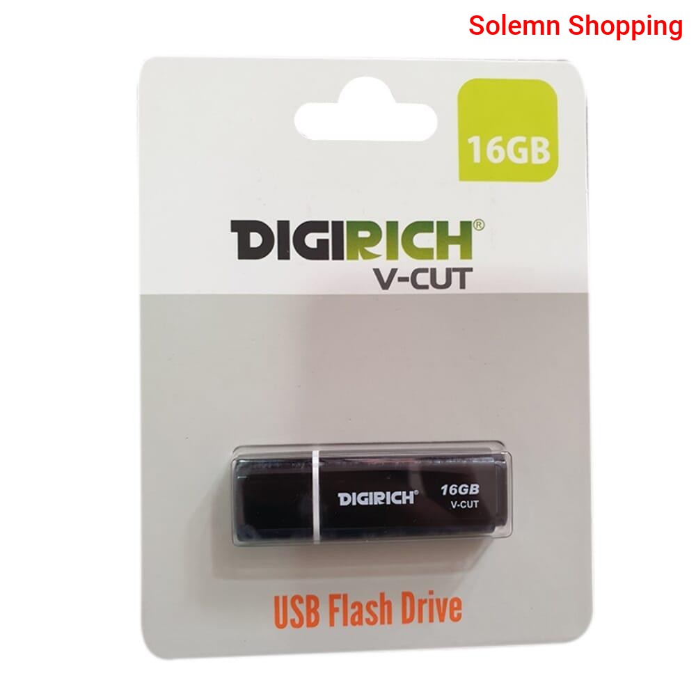 Digirich V-Cut USB Flash Drive 16gb