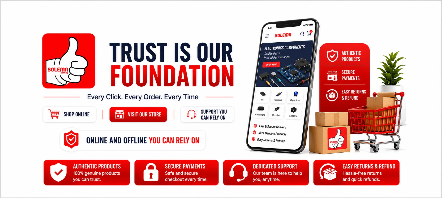Solemn Shopping promo
