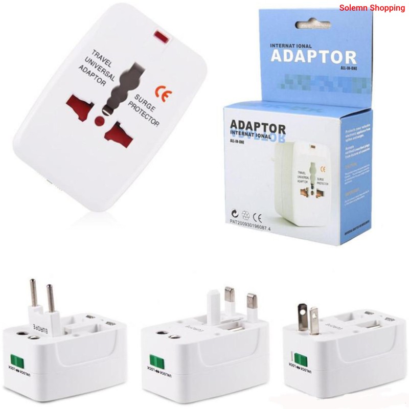 International  Power Adaptor - all in one - 125v 6a,  250v 13a