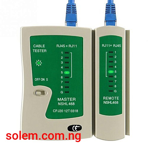 Network Cable Tester  LAN RJ45 - RJ11 - CAT5 - CAT6 Tool