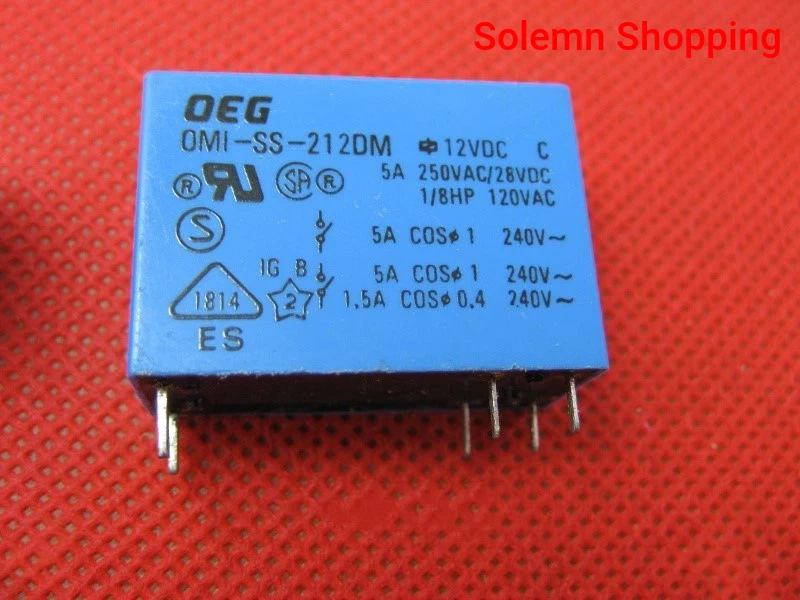 OMI-SS-212DM 12VDC Relay OEG