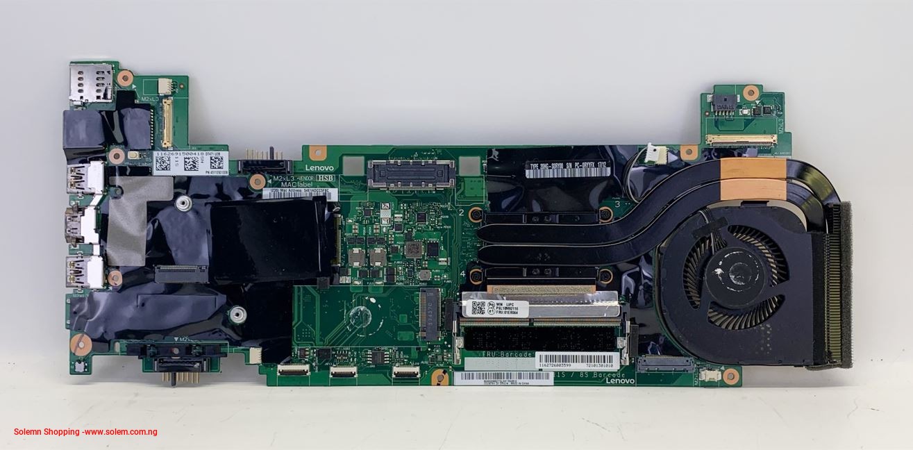 Lenovo ThinkPad T470s Laptop Motherboard i5 - 7 Gen