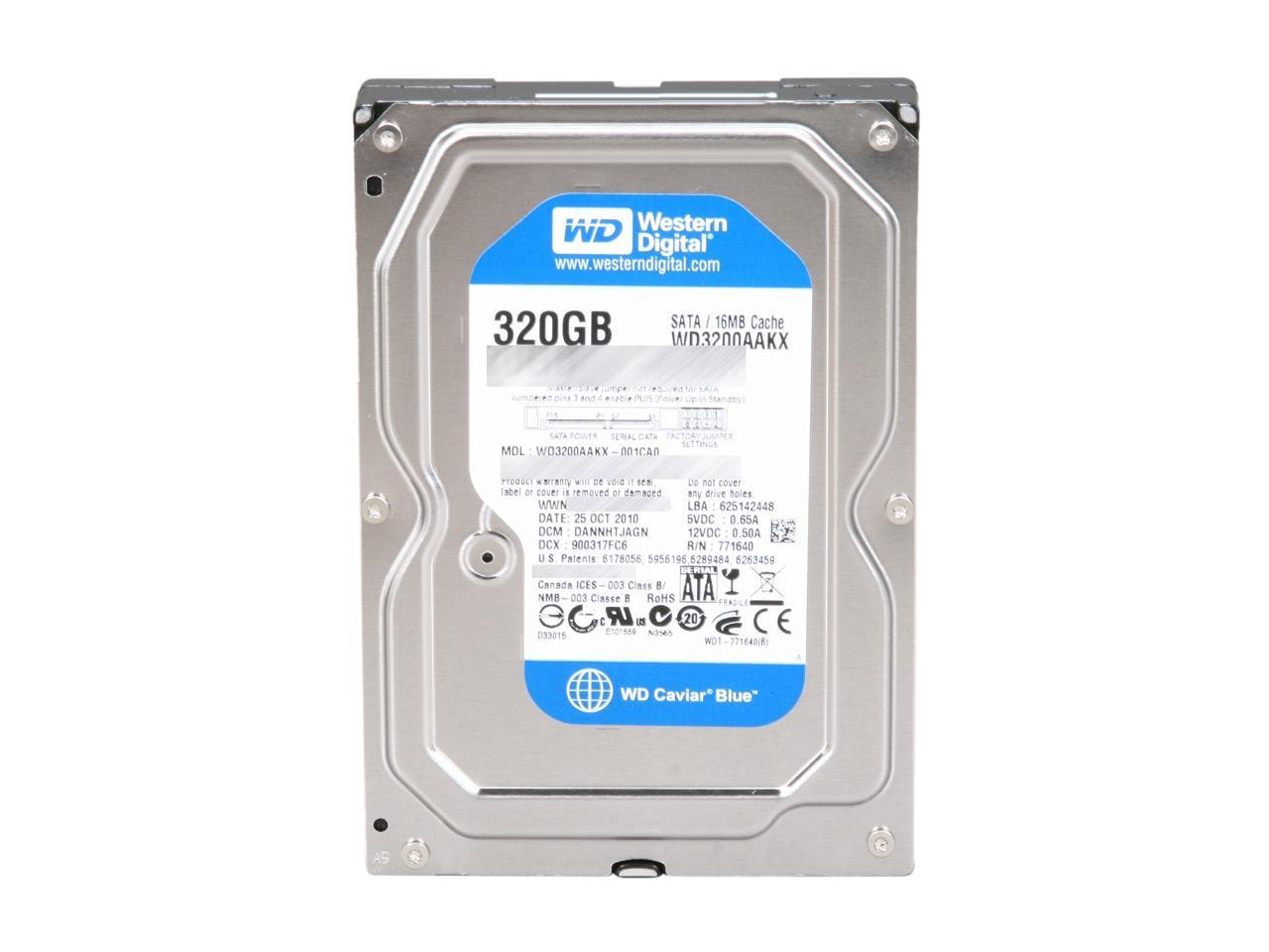 WD Blue 320GB Desktop Hard Disk Drive  HDD