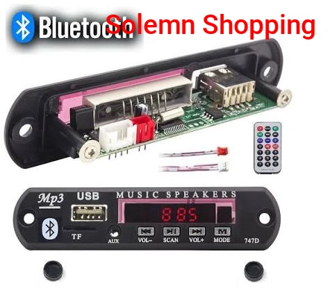 Bluetooth MP3 Decoder Board with FM Radio