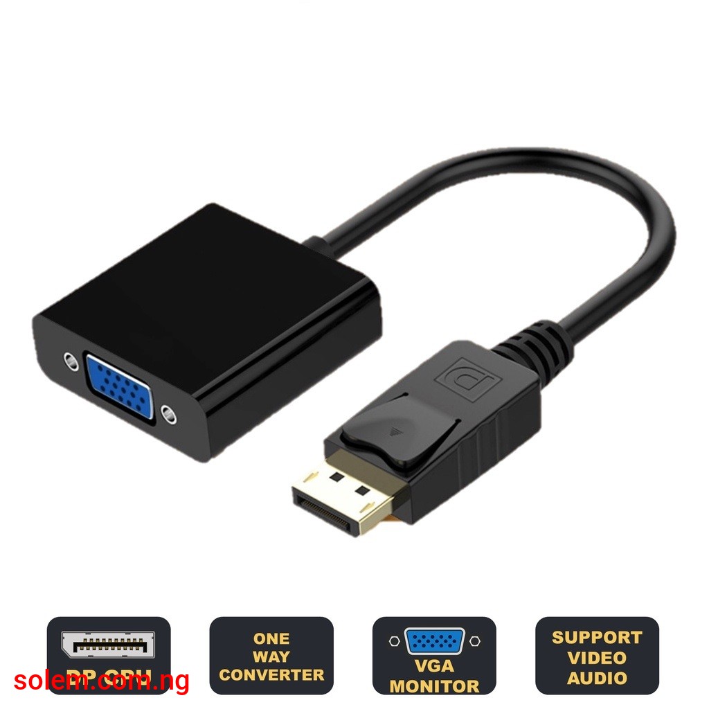 DP DisplayPort to VGA Converter  Adapter