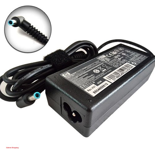 Original - Hp Laptops Charger - Small Blue Mouth  - 19 .5 Volt 3.33 Amp  -  65 Watts