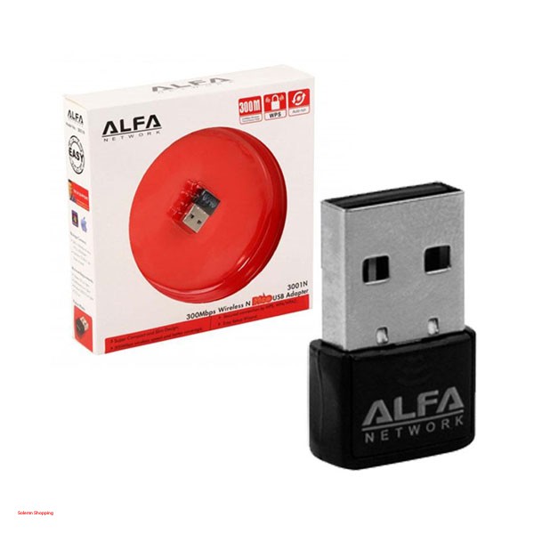 ALFA NETWORK WIFI USB ADAPTER-300 MBPS