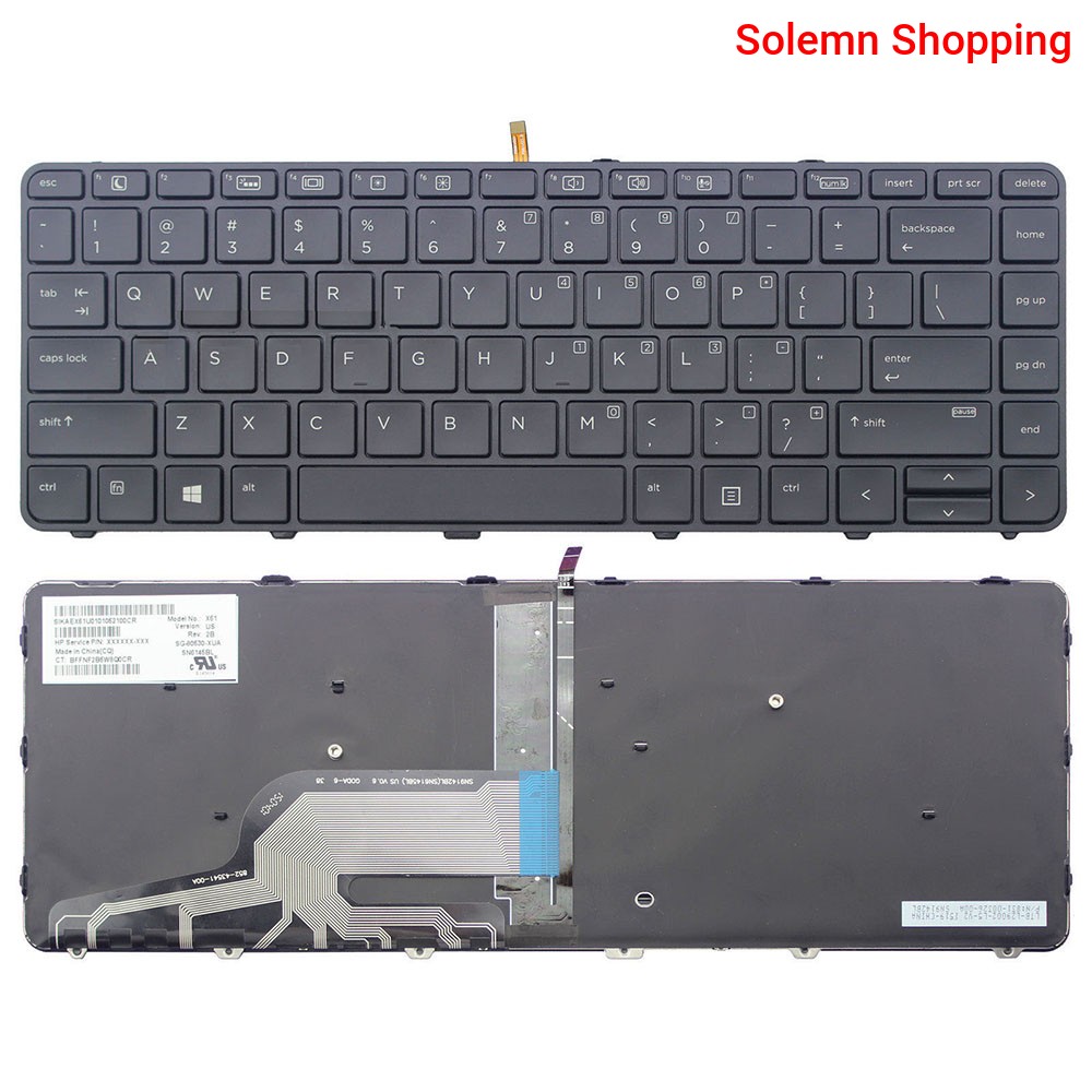 HP Probook 430 G3, 440 G3,  445 G3 Keyboard with Backlight