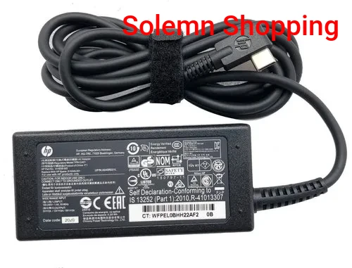 Hp Laptop Charger 65 Watt Type C