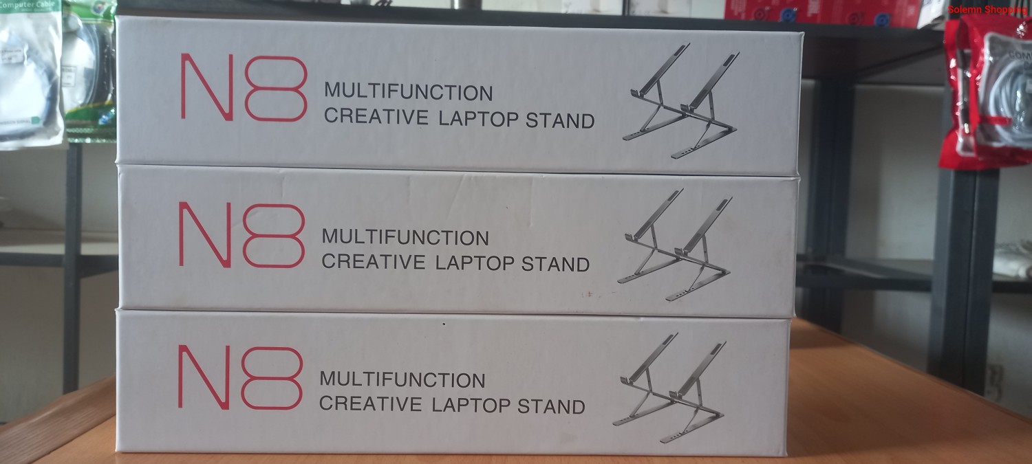 N8 Multifunction Foldable Laptop Stand Up 8  To 17.3" Alloy Aluminum
