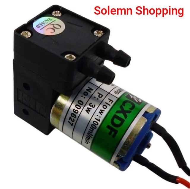 6V 12V 24V Diaphragm Mini Air Vacuum Pump Large Format Printer