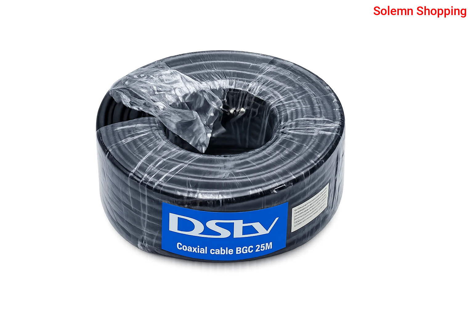 RG6 Coaxial Cable 25 Meter For Satellite, HD TV, Dish, Antenna, TV Cable, DStv, Gotv And StarTime
