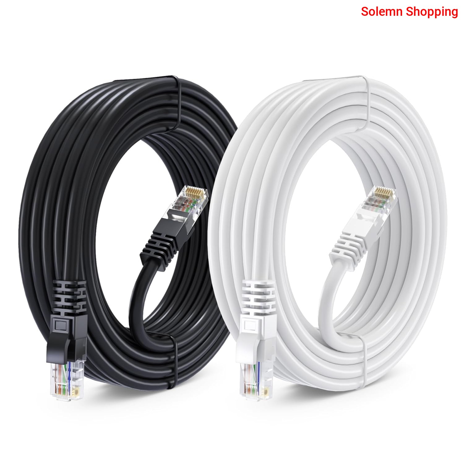 15 Meter Cat 6 Ethernet LAN Cable, Internet Cable, Patch Cable,