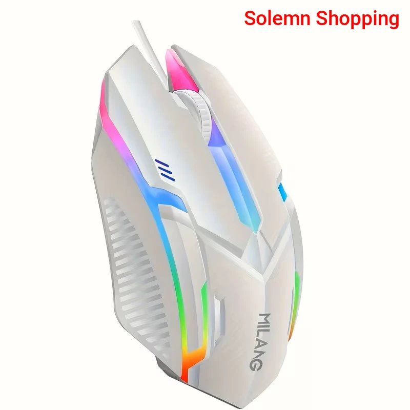 Milang USB Wired Gaming and Office Mouse