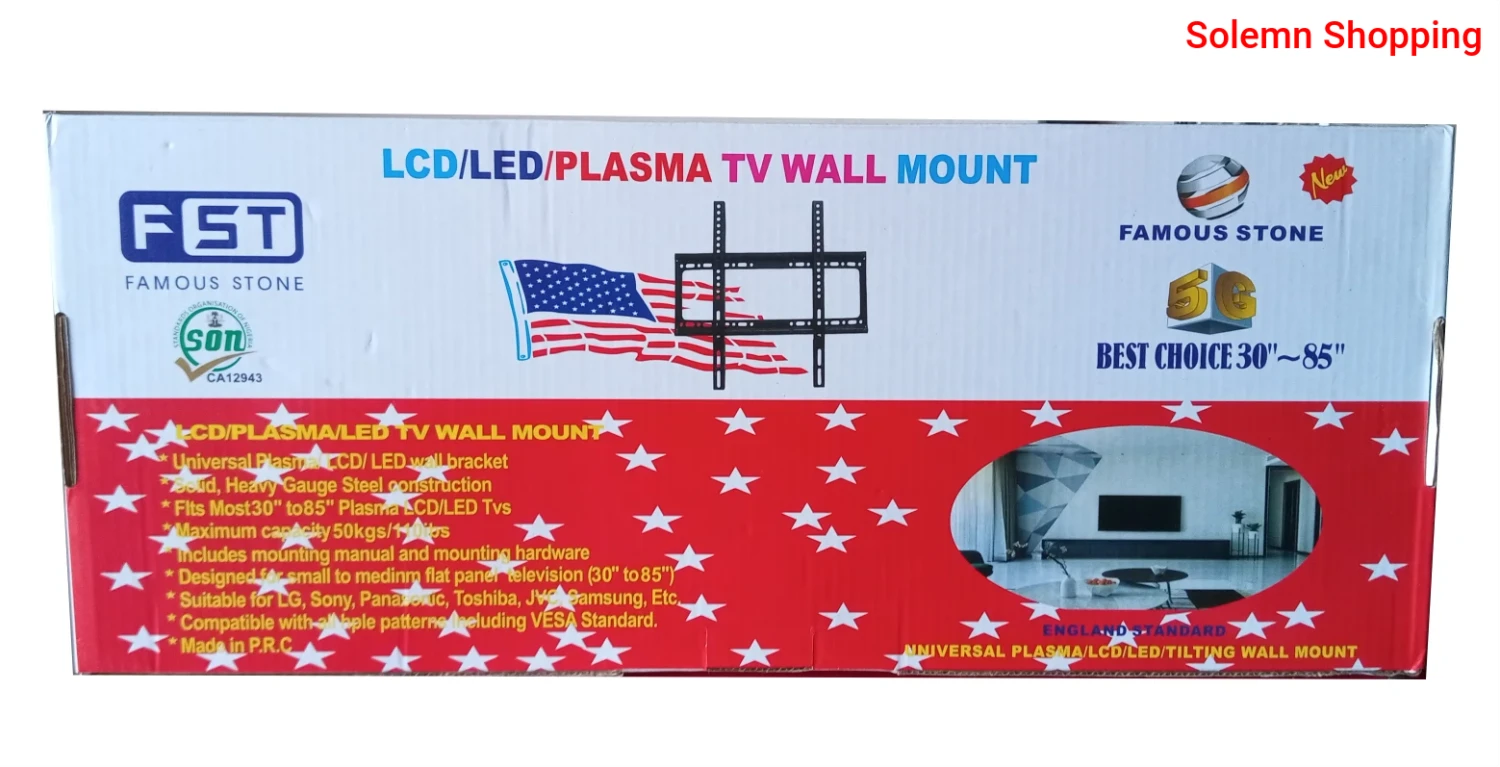 Wall Bracket for Television – 30 – 85 Inches Television Tv Wall Hanger