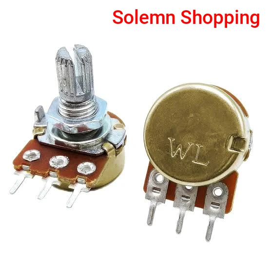 B5K Ohm  Taper Potentiometer 3 Pins