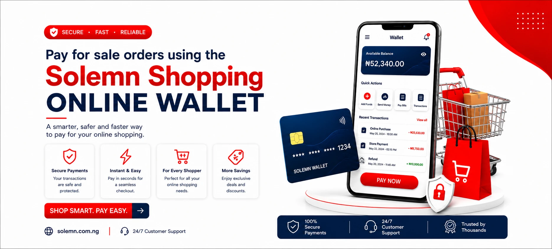 Solemn Shopping promo