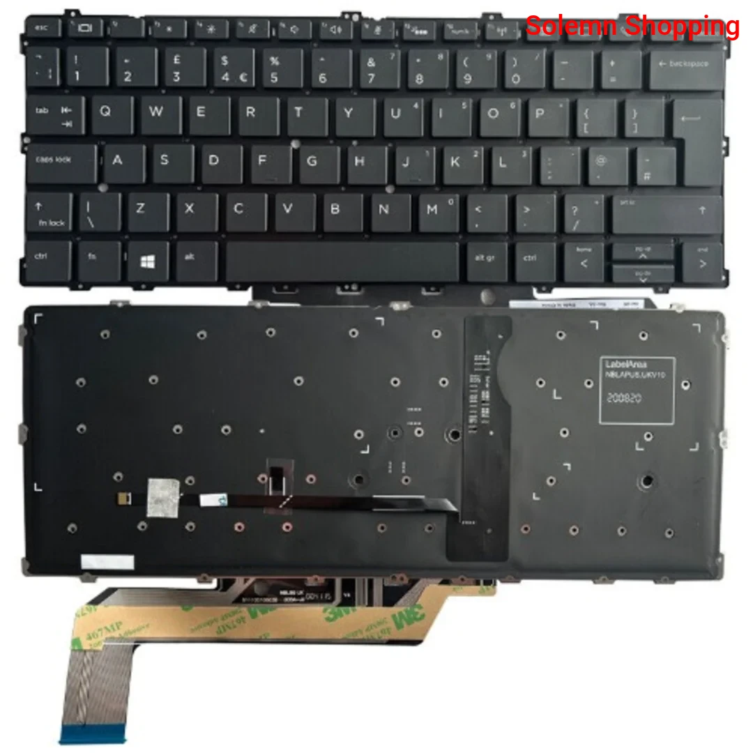 HP EliteBook 1030 G2  X360 Keyboard Light